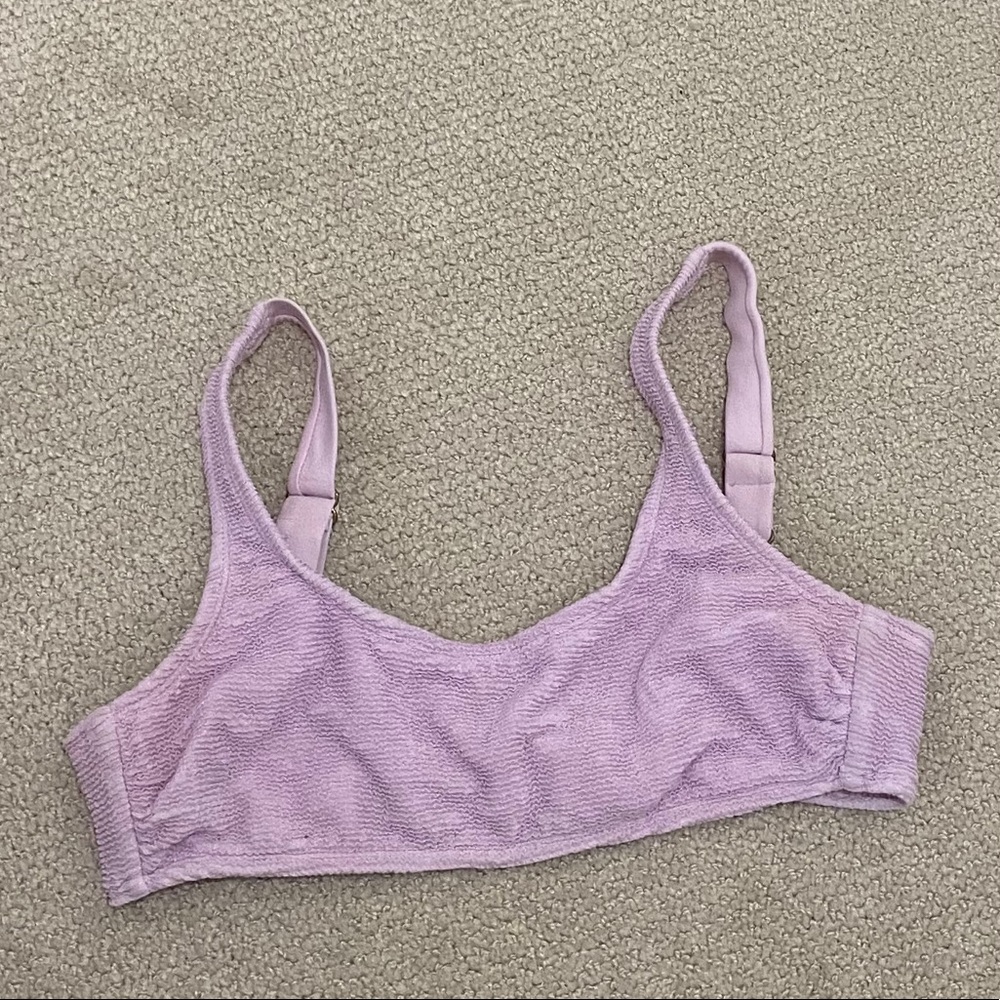 Purple target bikini